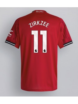 Billige Manchester United Joshua Zirkzee #11 Hjemmedrakt 2025-26 Kortermet